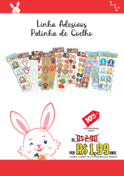 Adesivo Patinhas DIvertidas